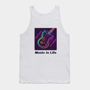 Music is Life Tank Top